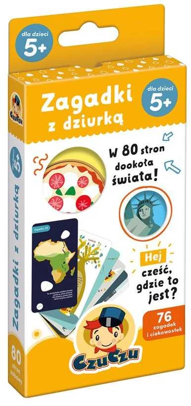 Czuczu galvosūkiai su skylių knyga 5+ ZA4041