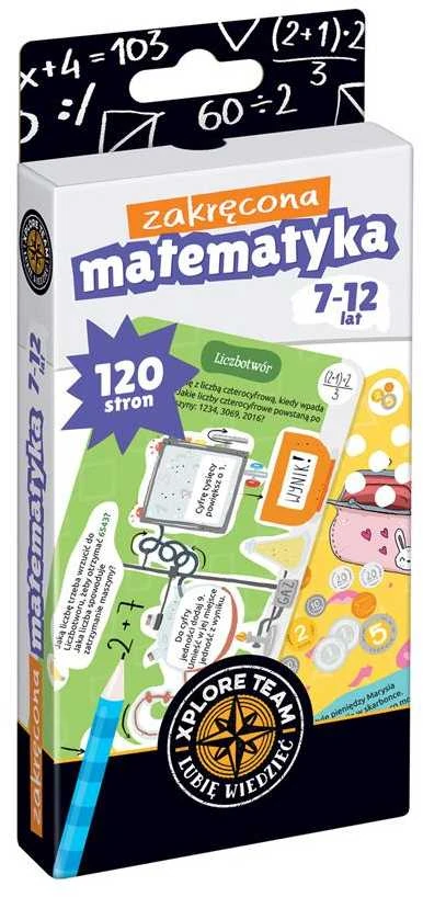 CzuCzu 5952670 edukacinis žaidimas Twisted Mathematics 7-12 metų