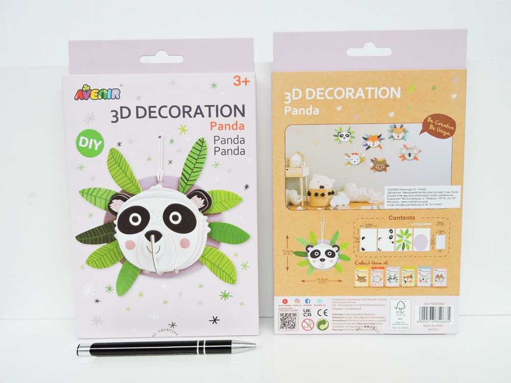 3D konstravimo rinkinys – Panda – Avenir (5205061)