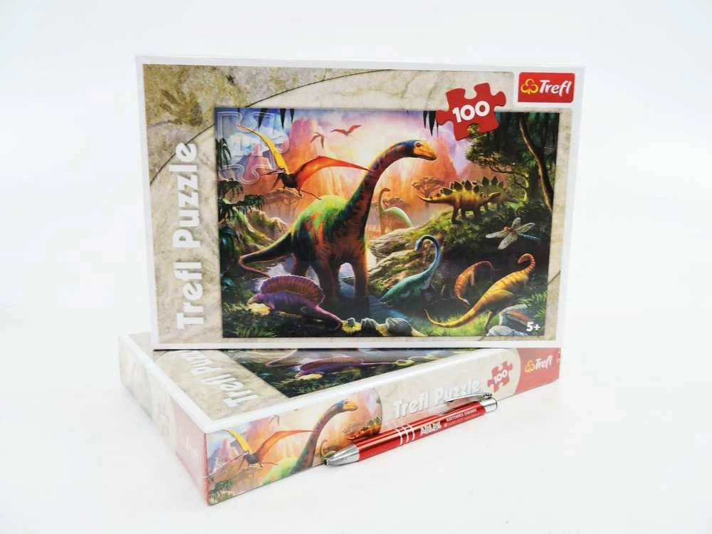 Trefl Dėlionė 100 vnt. - Dinozaurai