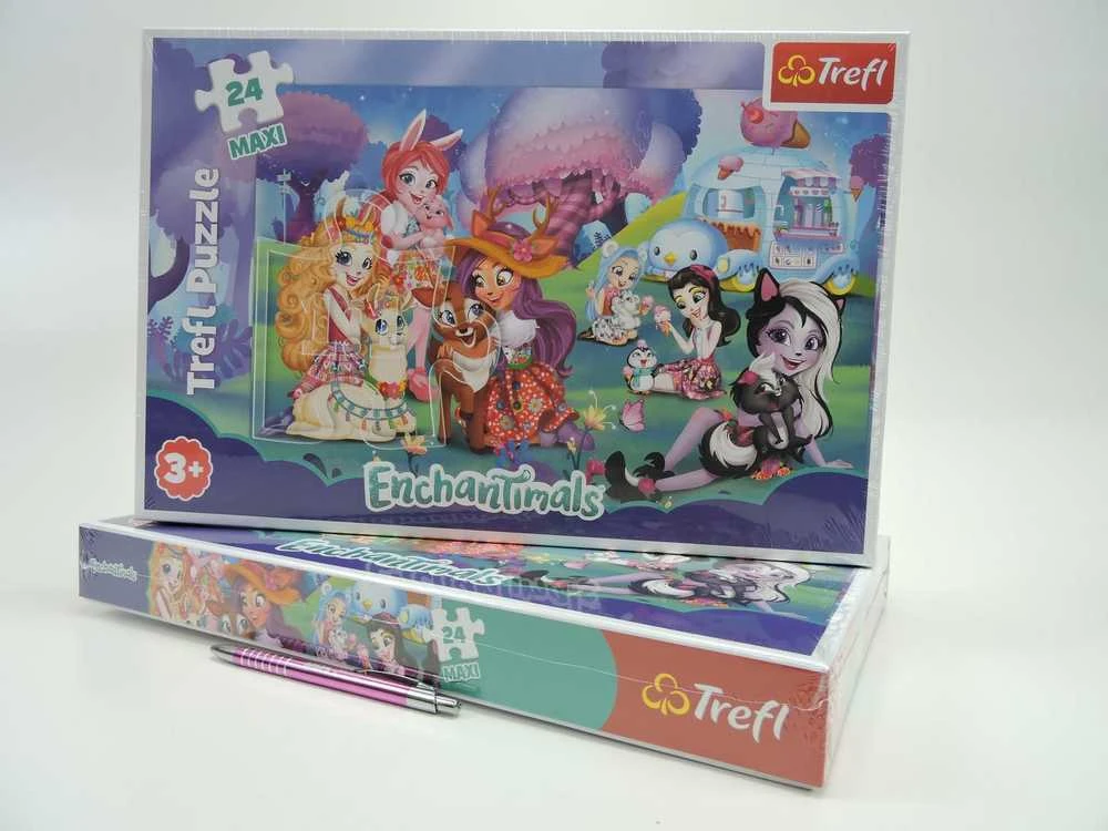 Trefl Dėlionė 24 vnt. - „Enchantimals“