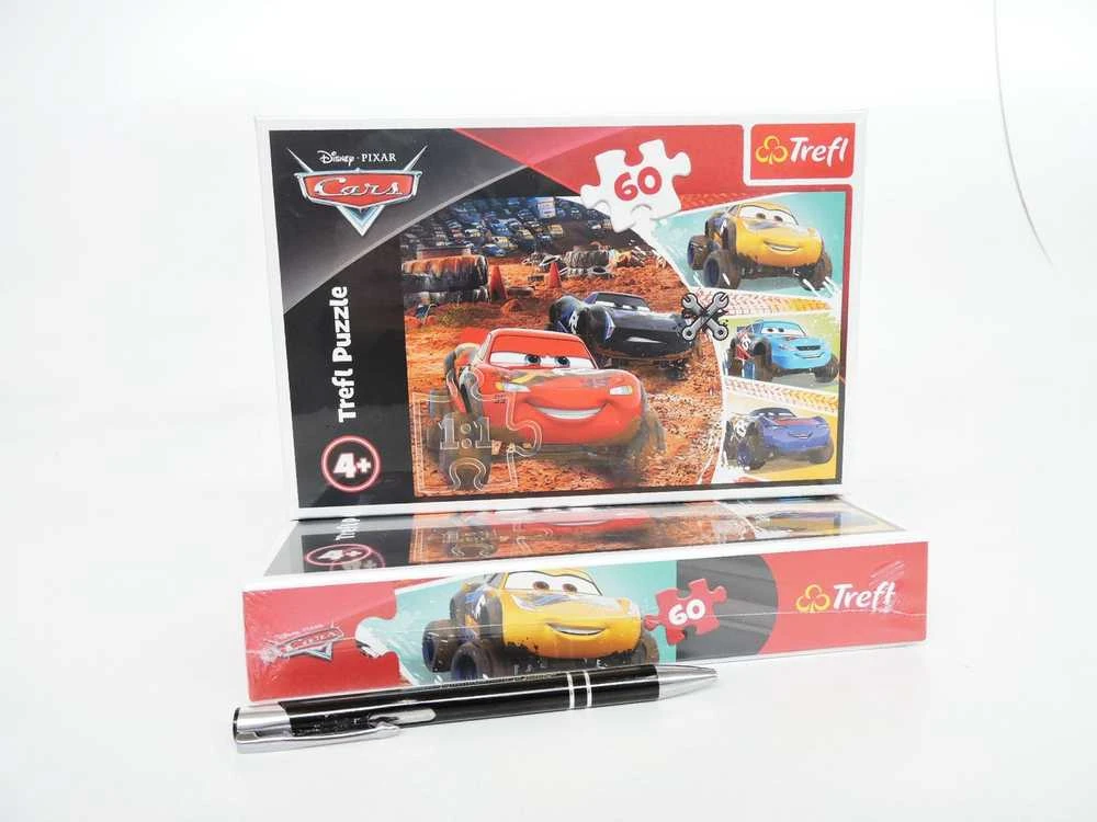 Trefl Dėlionė 60 vnt. - Ratai (Cars)