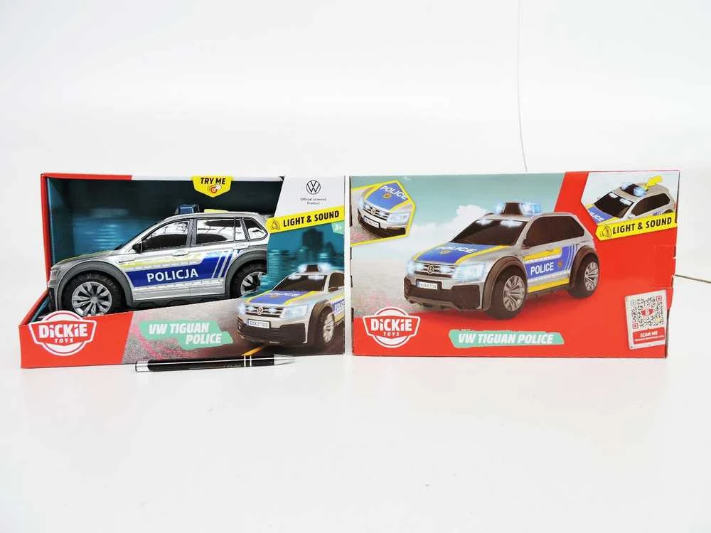 Žaislinis policijos automobilis Dickie Toys Volkswagen Tiguan R-Line