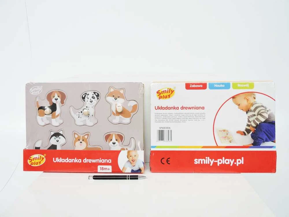 SMILY PLAY SPW83806 Šunys Dėlionė