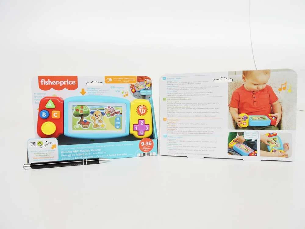 Mattel Interaktyvi Fisher Price ABC žaidimų konsolė vaikams