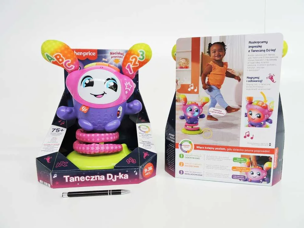 Mattel Interaktyvus Fisher Price šokantis DJ žaislas