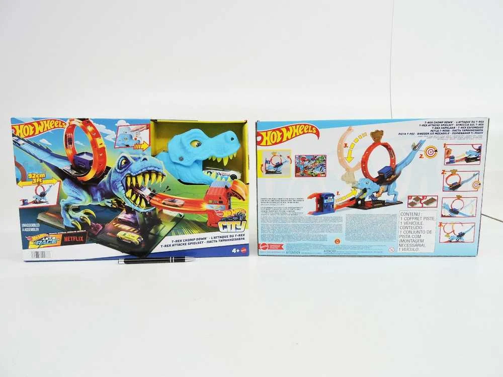 Mattel Hot Wheels rinkinys „Dinozauras su kilpa“