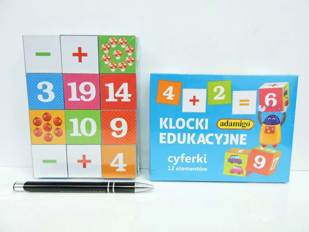 Adamigo Blocks 12 dalių numeriai 03815
