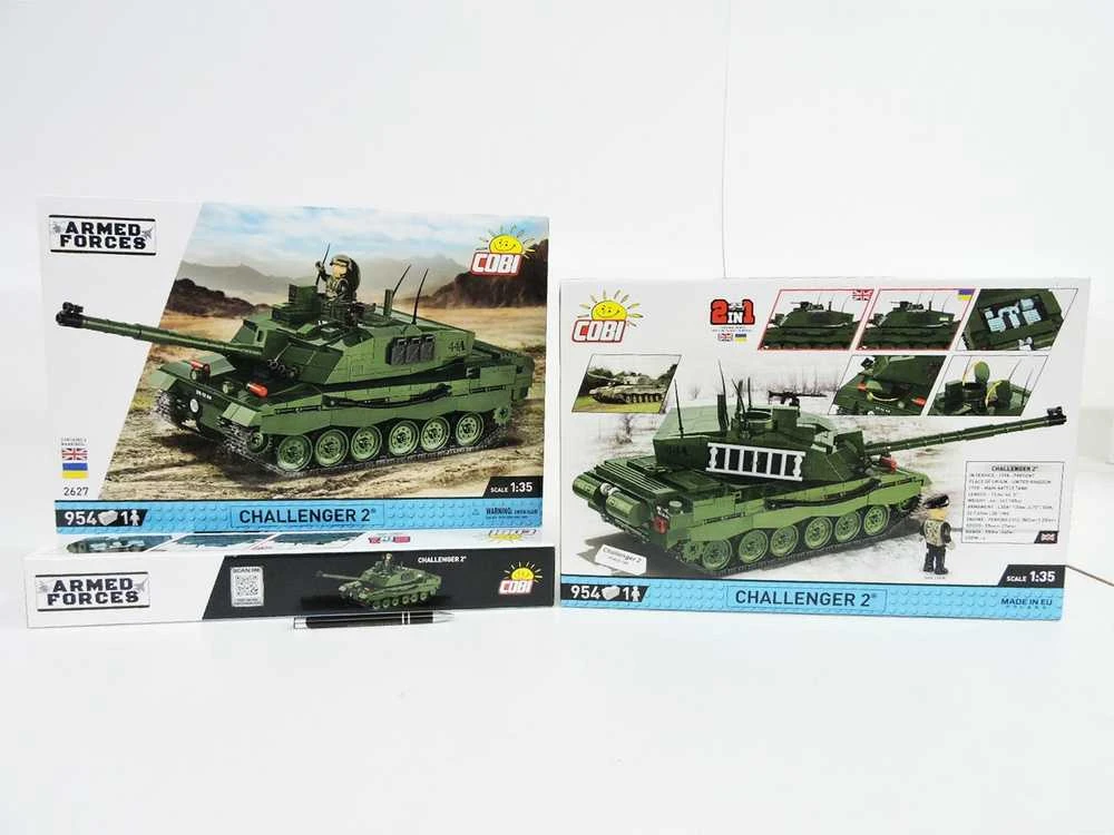 Cobi Klocki „Challenger 2“ 954 blokai