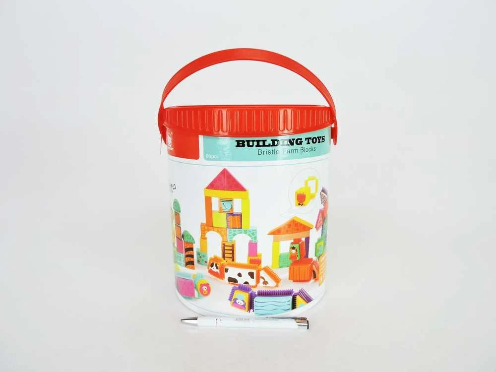 Amo Toys Į viršų Bright TOPBRIGHT Kaladėlių rinkinys „Ūkis“, 80 vnt.
