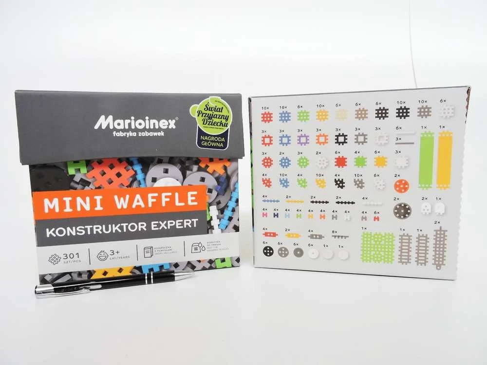 Marioinex Vafliai blokuoja „Mini Konstruktor“ ekspertą 301 PCS