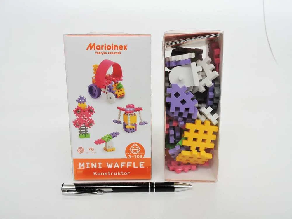 Vaflinės mini kaladėlės Marioinex, 70 elementų