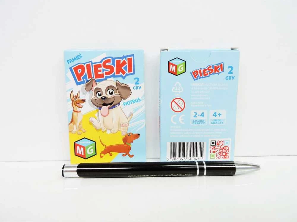 Multigra Piotruś kortų žaidimas Piotruś Dogies Atminties kortelė GR0389