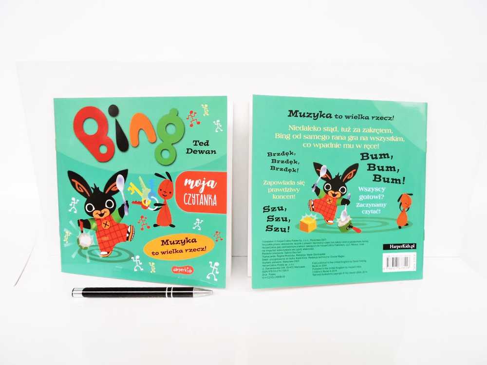HARPERCOLLINS *****Czytanka Muzyka to wielka rzecz!Bing 73558