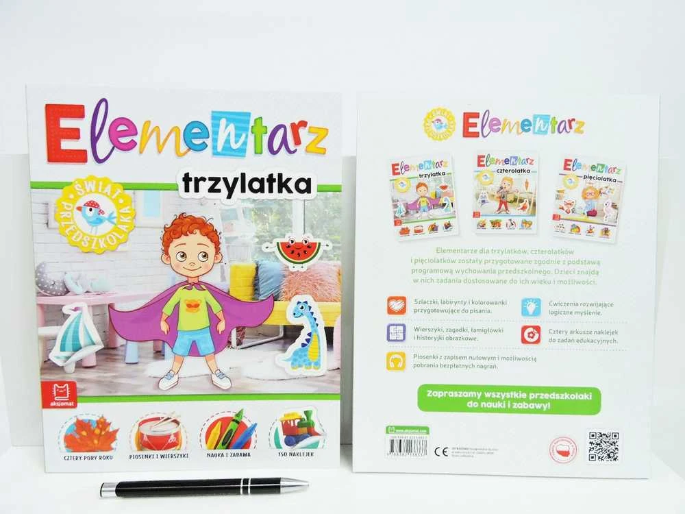 Aksjomat WORLD 3 metukų pradinukas Ikimokyklinuko pasaulio užsiėmimų knygelė su užduotimis KS0909