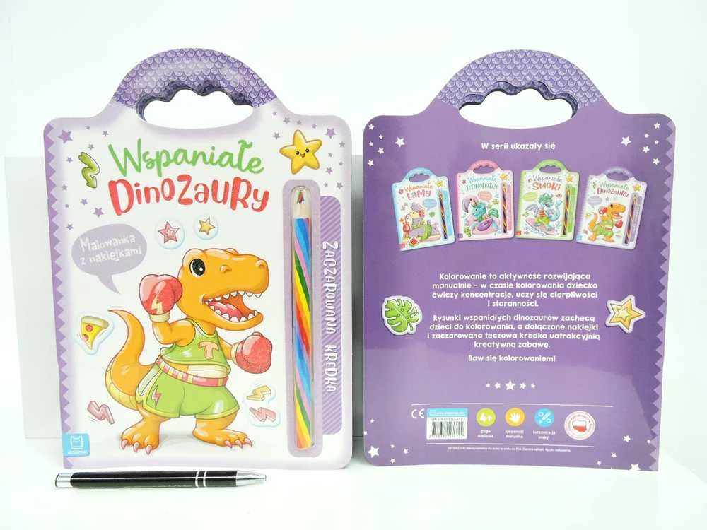 Aksjomat Aksioma spalvinimo knygelė..Pradėti.nuostabieji dinozaurai 36722