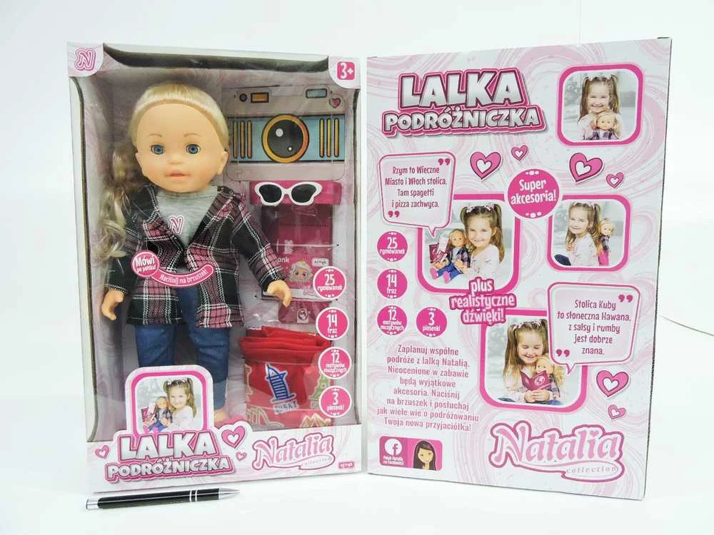 Artyk Straipsnis Lėlė Natalija Traveller 41 cm