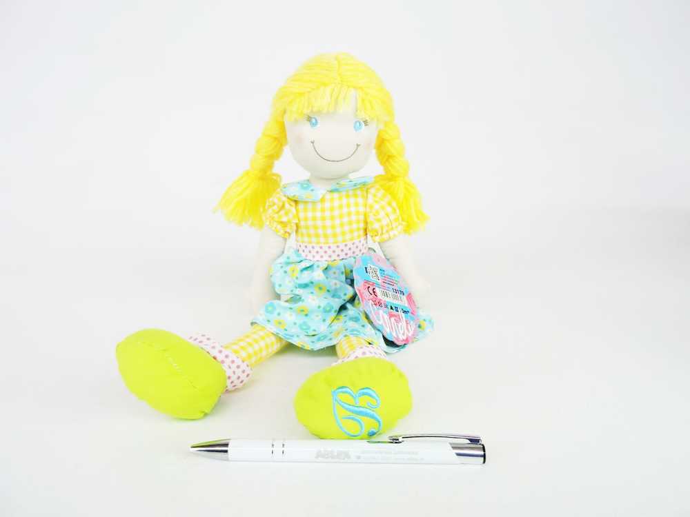 Beppe Lėlė szmaciana Cornelia 38cm mėlyna (250348)