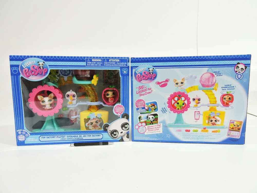 TM Toys LITTLEST PET SHOP rinkinys Linksmybių fabriko žaidimų aikštelė
