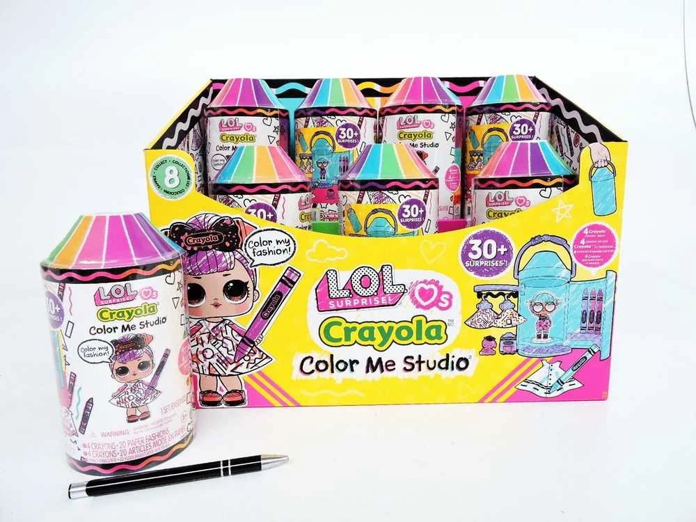MGA L.O.L. siurprizas dievina CRAYOLA – „Color Me Studio“