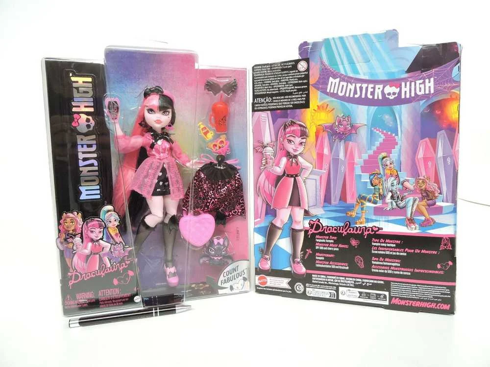 MONSTER HIGH lėlė Drakulaura