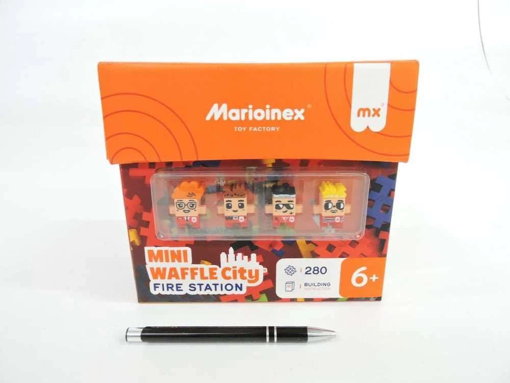 Marioinex mini vafliniai konstruktoriai – Miestas: Gaisrinė, 280 detalių