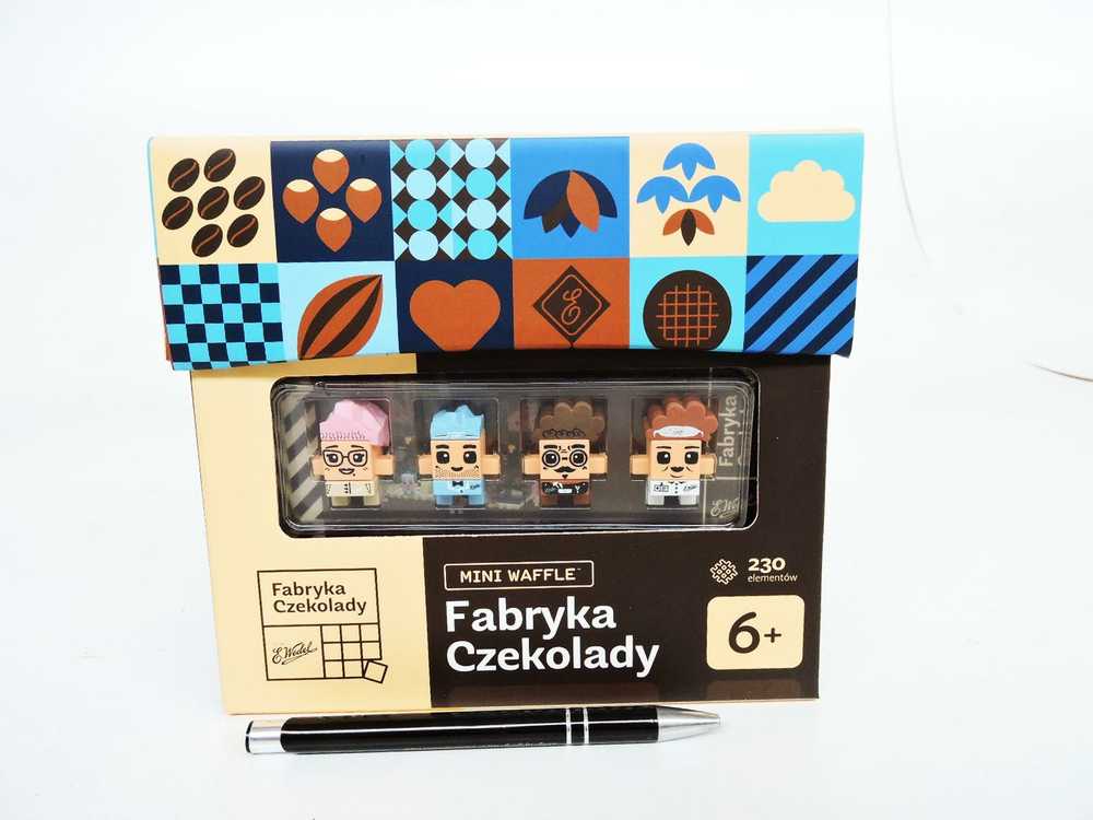 Mini vaflinis vėdaras 230el Šokolado fabrikas - Marioinex