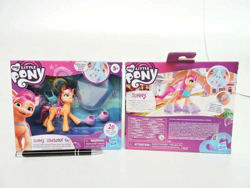 Hasbro My Little Pony figūrėlė Sunny Starscout Crystal Adventure aksesuarai ZA5476