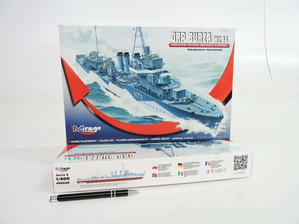 Mirage Modele Mirage MIRAGE Escort Destroyer ORP Burza – 40066