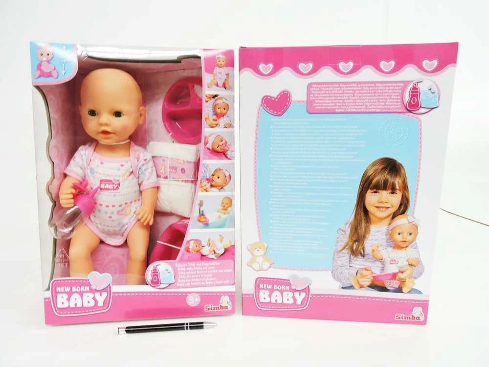 Baby Born „Simba Doll New Born Baby Baby“ su 7 prisijungimu. 38 cm