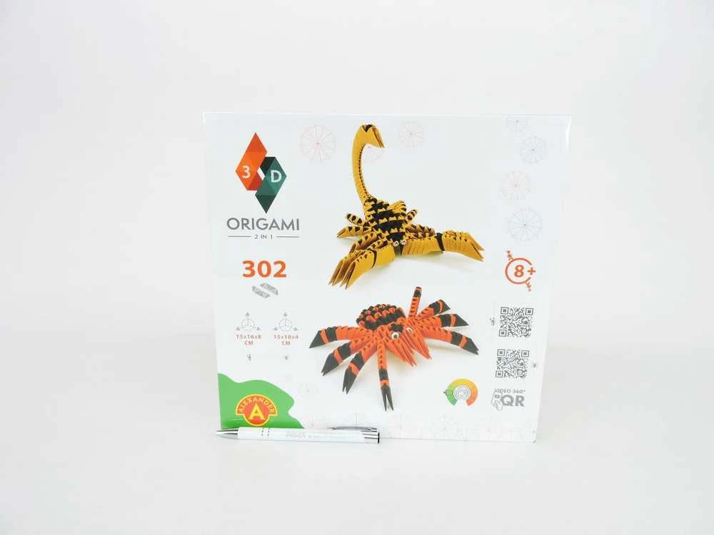 Alexander Aleksandras, „Origami 3D“ - 2in1 voras, skorpionas