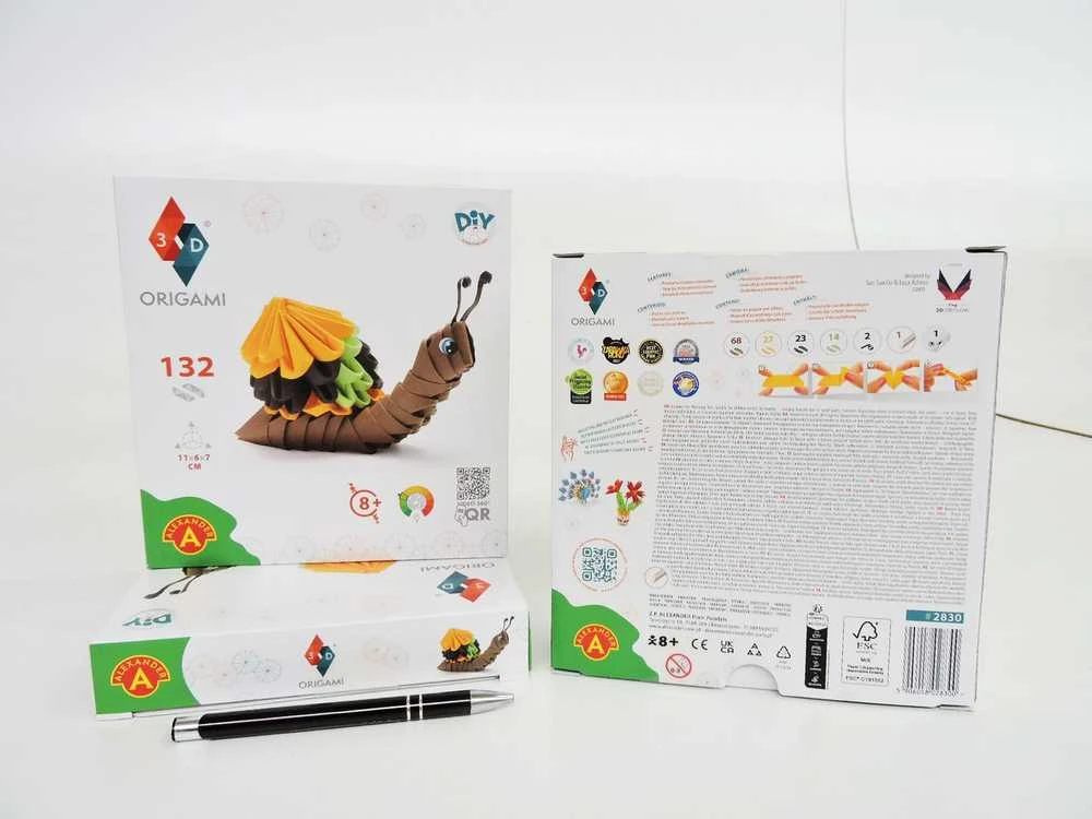 Virtuvinės svarstyklės Alexander Aleksandro kūrybinis origami 3D sraigė 2830