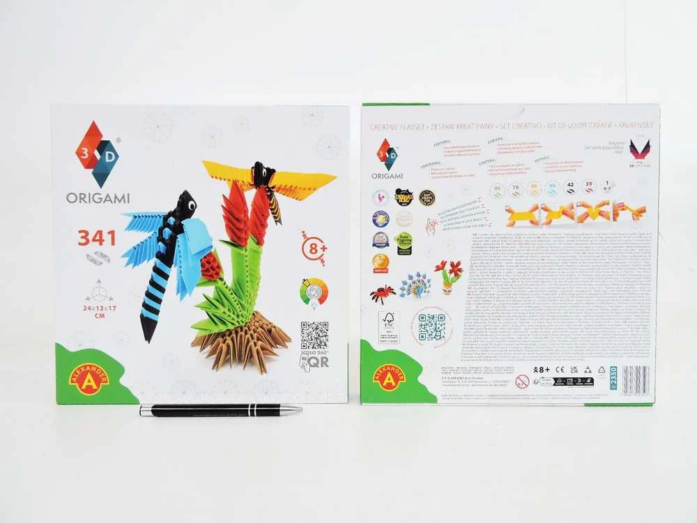 Dėlionė Alexander Origami 3D rankdarbis Laumžirgiai 2350