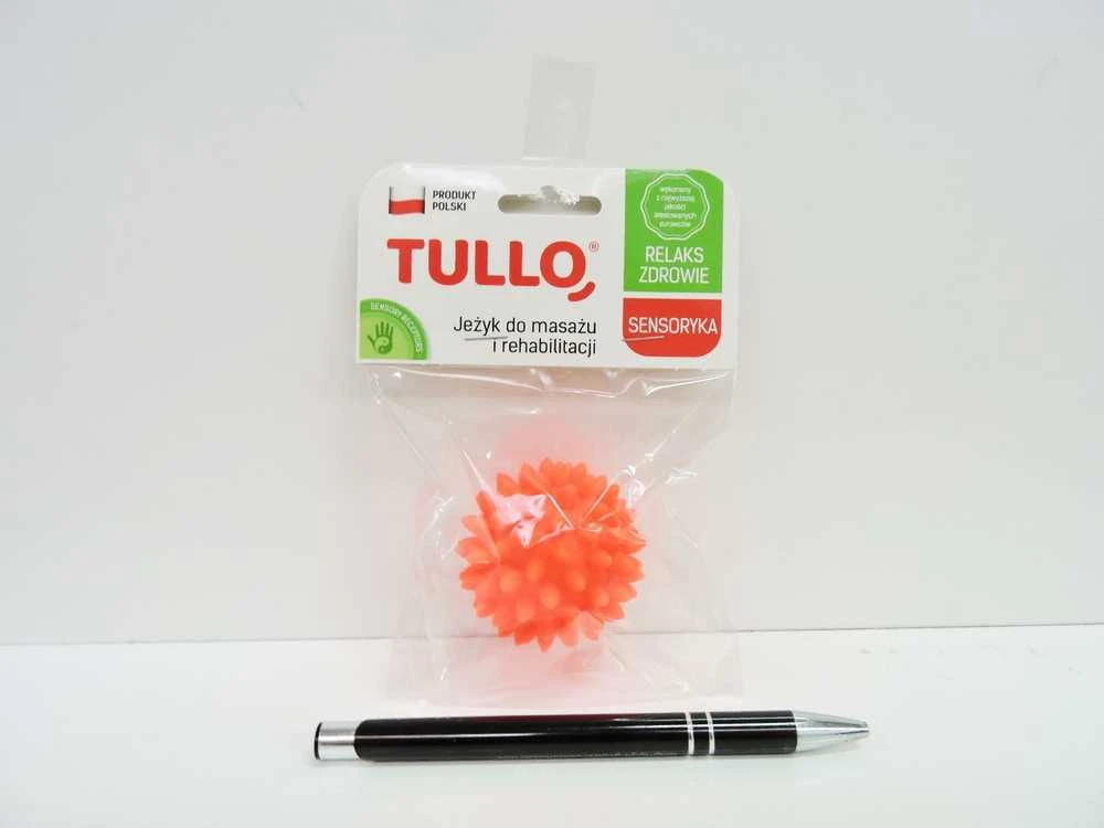 TULLO 413 Reabilitacinis kamuolys 5,4cm. Raudonas