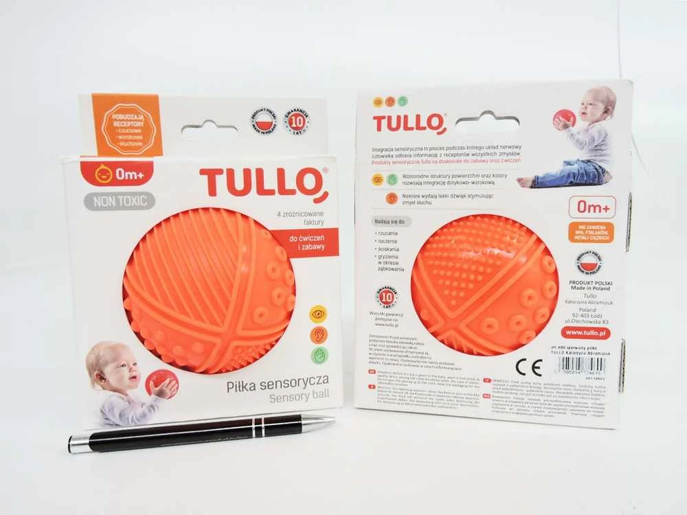 AM Tullo Tullo lavinamasis kamuoliukas, 6cm, raudonas, 469