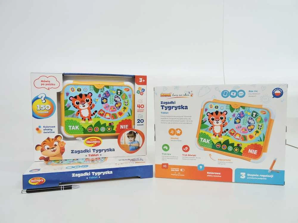 DUMEL DG 50164 Tigro mįslių planšetė