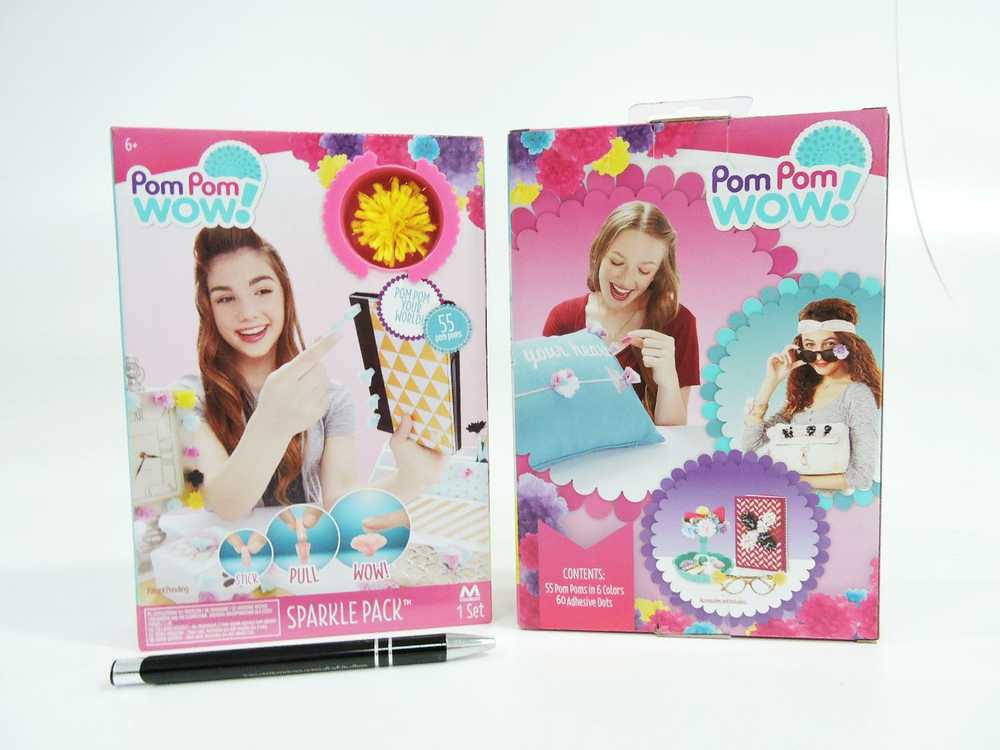 TM Toys POM POM WOW kūrybinis rinkinys Blizgus, 48527