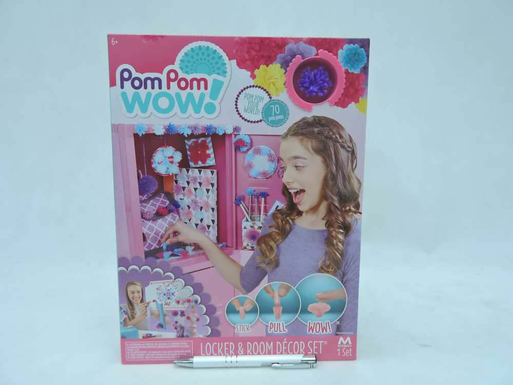 TM Toys POM POM WOW! Dekoratyvinių Pom Poms rinkinys 70 Pom Pom