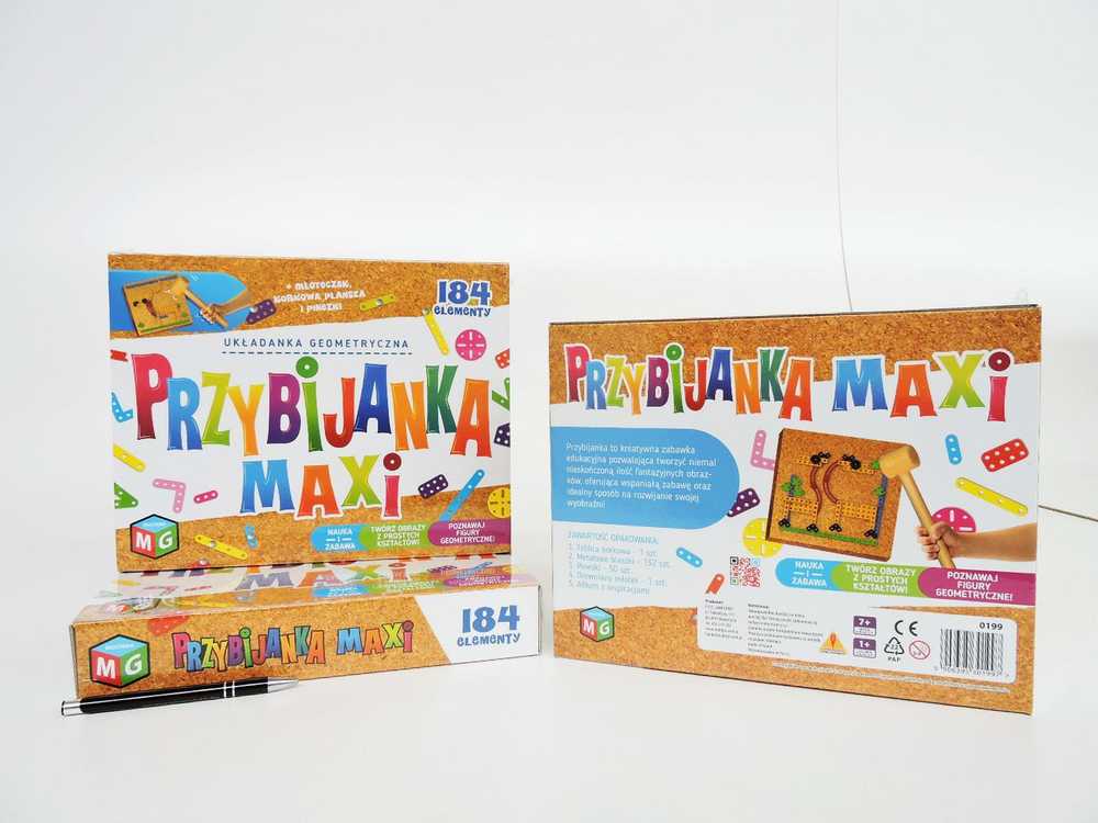 Multigra Nail žaidimas MAXI galvosūkių plaktukas ZA4029