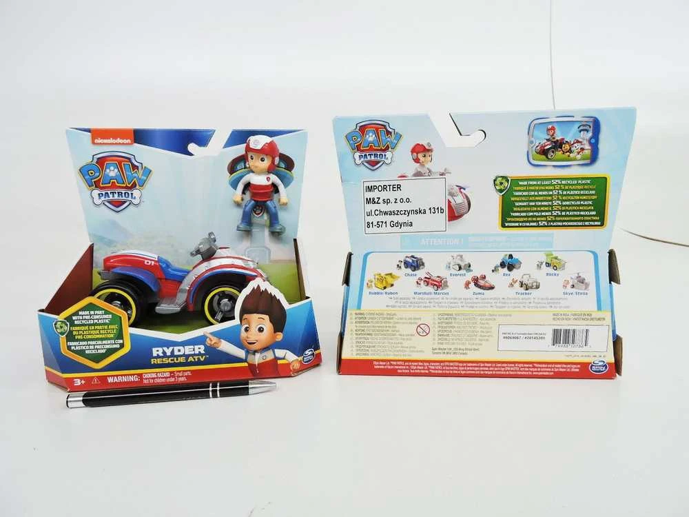 Žaislinė mašinėlė Spin Master Paw Patrol - Basic Vehicle Ryder (6061907)
