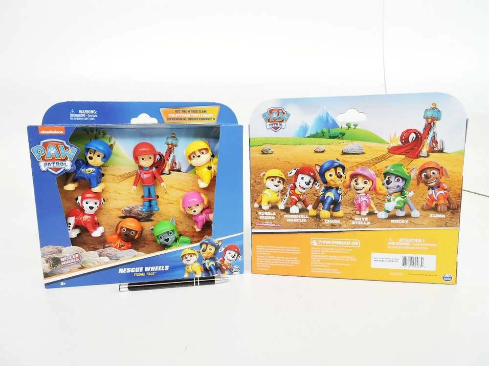 Spin Master PAW PATROL figūrėlių rinkinys Rescue Wheels Giftpack, 7vnt., 6070443