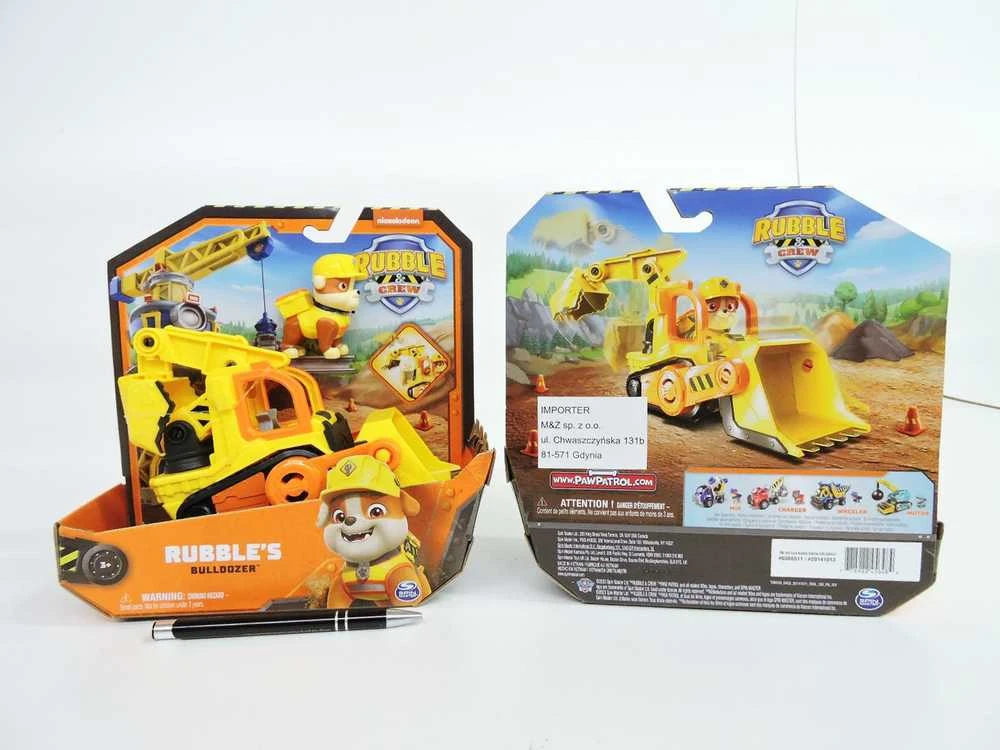 Žaislinis buldozeris Spin Master Paw Patrol Rubble & Crew 6066511
