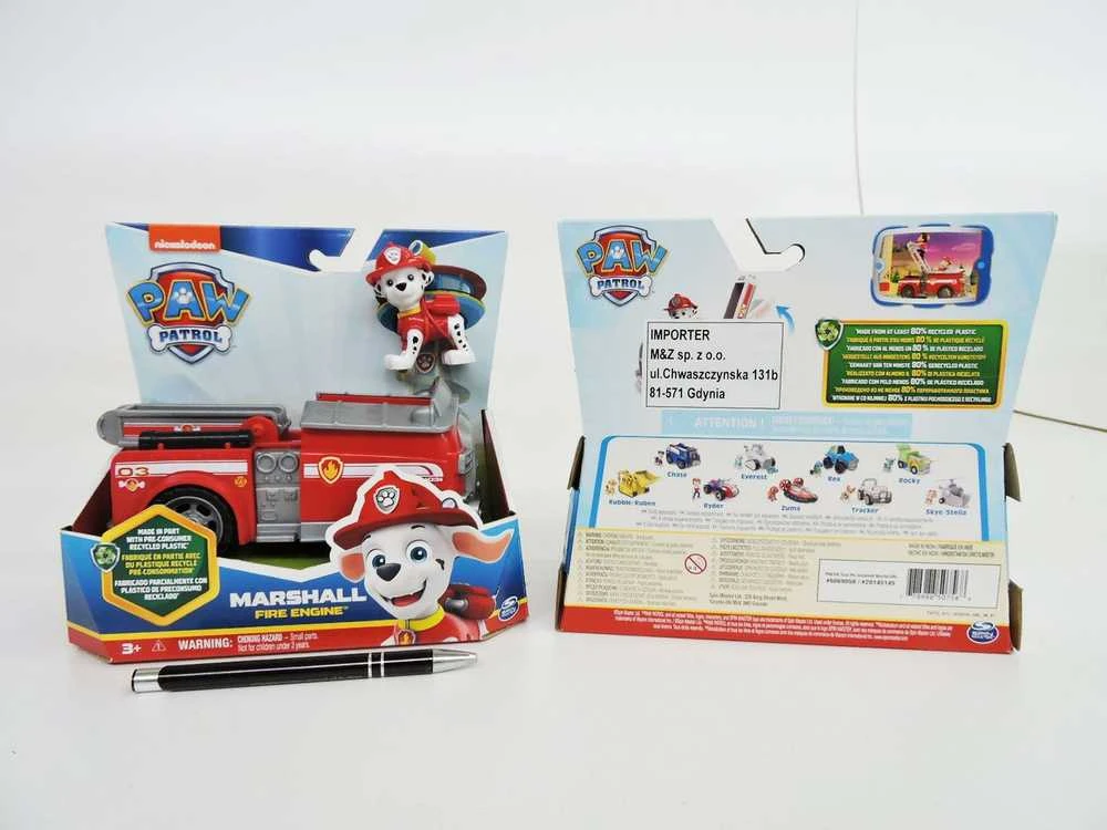 Spin Master PAW PATROL transporto priemonė Basic Sustainable Marshall, 6071209