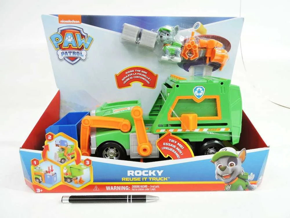Spin Master PAW PATROL sunkvežimis Rocky Re-Use, 6060259