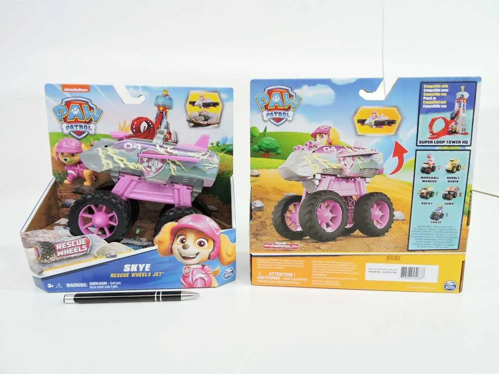 Žaislinė mašinėlė Spin Master Paw Patrol Rescue Wheels Themed Vehicles - Skye