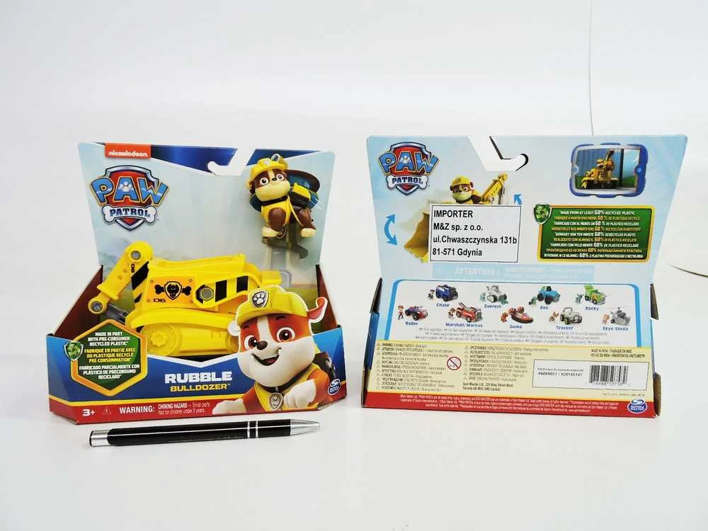Spin Master PAW PATROL transporto priemonė Basic Sustainable Rubble, 6071214