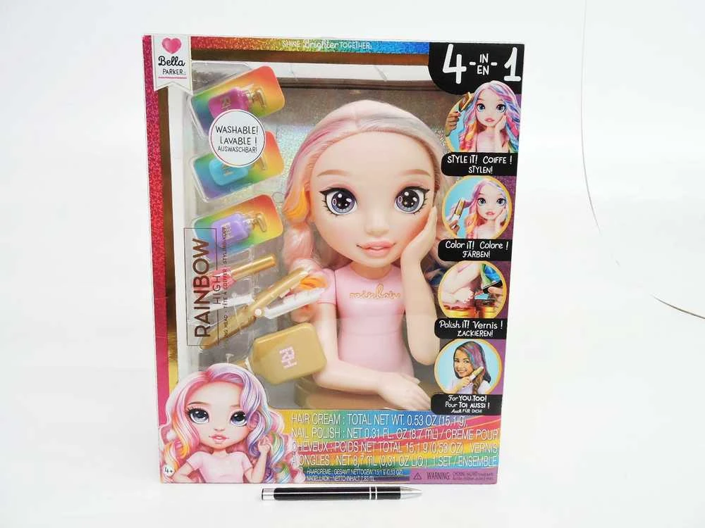 Rainbow High Styling Head plaukų formavimo lėlės modelis – rinkinys (120889/1)