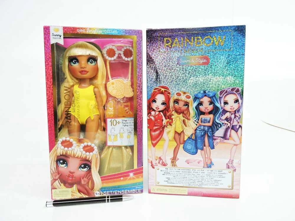 MGA Lėlė Rainbow High Swim & Style Sunny geltona 507284-EUC