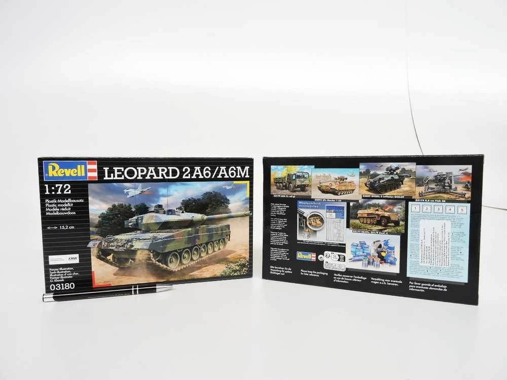 Revell Plastikinis modelis Leopard 2A6/A6M 1:72, rudas