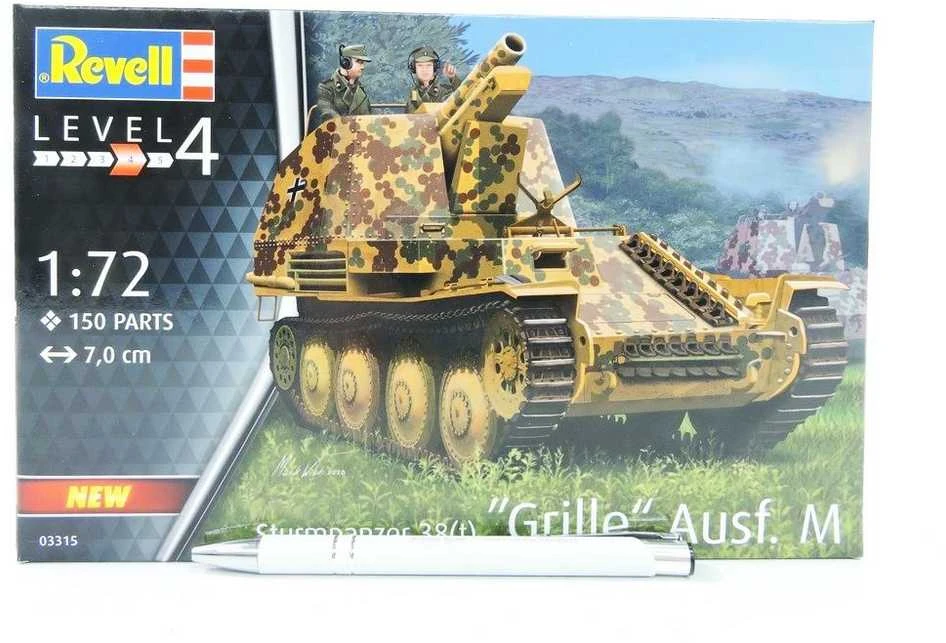 Revell Sturmpanzer 38(t) Grile Ausf. M 1/72 plastikinis modelis 03315